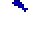 Головка мотыги из синего топаза